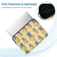 thumbnail image 2 of FORMRS 13-13.3 inch Laptop Sleeve Case Soft Carrying Quilted Computer Bag Cover, Pineapple Love, 2 of 7