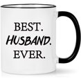 thumbnail image 1 of Taza de café de cerámica Best Husband Ever, 350 ml, 1 of 2