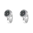 thumbnail image 1 of Scienceny Waterproof Motorcycle Handlebar Clock Glow In Bike Dark  Bicycle Watch Plata 2piezas, 1 of 1
