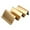 Gold, variant on Taco Holder Stainless Steel Taco Stand Holder Shaped Taco Tray 2 Tacos & Baking Snacks Cakes for Parties , Black