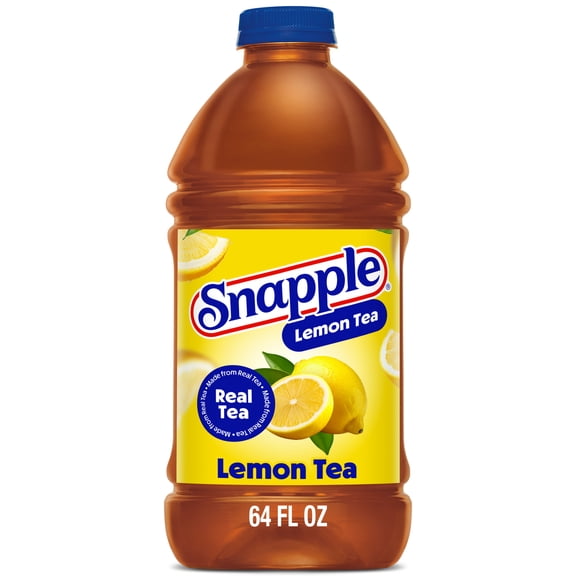 Snapple Natural Lemon, Bottled Tea Drink, 64 fl oz