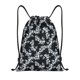 thumbnail image 1 of Fotbe Flower Bolsa Mochila con Cordón Estampada, Bolsa de Gimnasio Deportiva, Bolsa Cinch, Bolsa con Cordón para Hombres y Mujeres-Small, 1 of 6