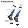 thumbnail image 2 of Fuzoiu Cute Gnomes in USA1 Print Adult Stockings,Crew Socks,Unisex Fashion Socks, Casual Sports Socks,Comfortable Crew Socks for Everyday Wear and Sports, 2 of 6
