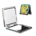 thumbnail image 1 of Zufioo SpongeBob SquarePants for Portable Pocket Makeup Mirror, Foldable Handheld Magnifying Beauty Mirror Suitable for Wallet Handbag for Women-Square, 1 of 9
