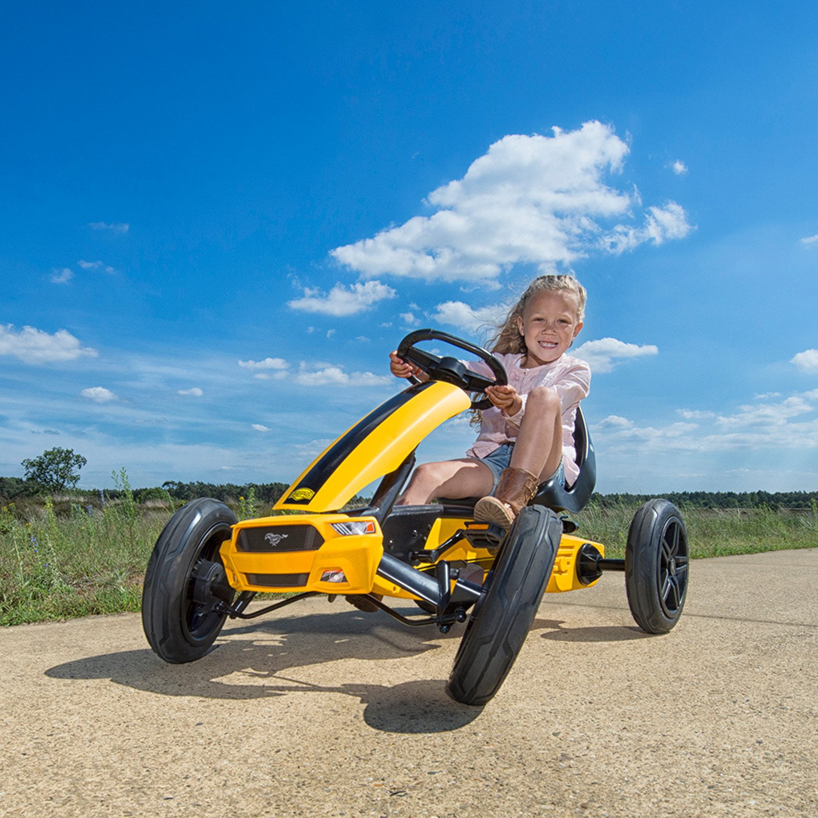 berg ford mustang gt pedal go kart