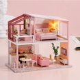 thumbnail image 1 of 1/24 casa de muñecas DIY en miniatura Mini accesorios para casa de muñecas de modelo de madera UK Estilo1 perfke casas de muñecas diy miniatura, 1 of 9