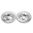 thumbnail image 2 of Power Stop Front Pair of Drilled and Slotted Brake Rotors AR82142XPR 2009-2011 Cadillac STS Fits 2009 Cadillac STS, 2 of 4
