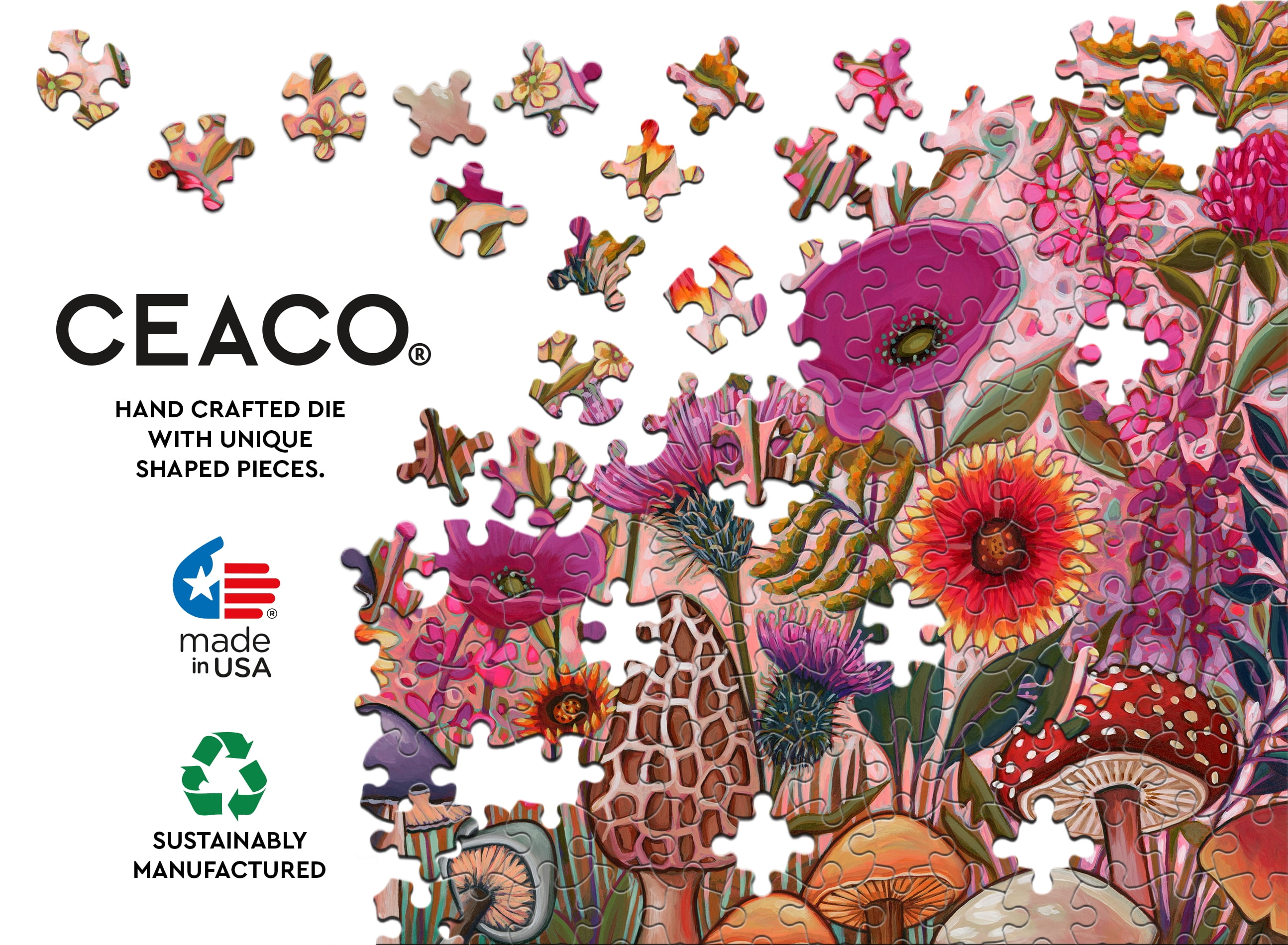 Ceaco - Peggy's Garden - Morel of the Story 1000 Piece Jigsaw