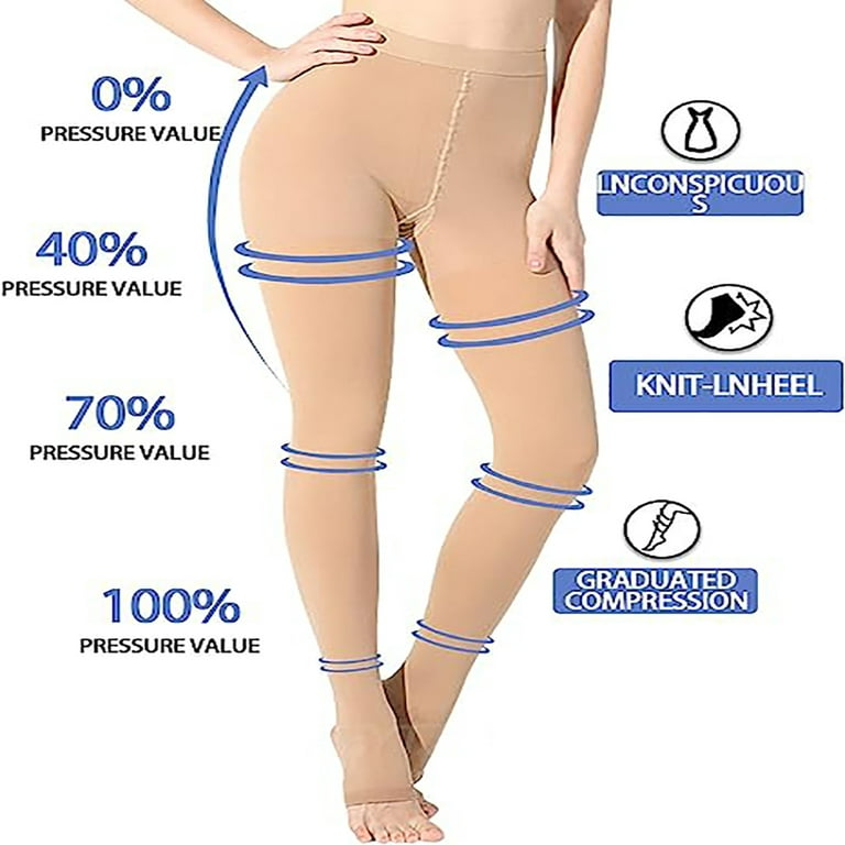 Joefnel Medical Compression Pantyhose Women Support Pantyhose