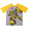 thumbnail image 3 of Transformers Pajamas Toddler Boys' Character Design Short Sleeve and Pant PJ Set, 3 of 7