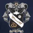 thumbnail image 3 of CafePress - Sigma Nu Coat Of Arms T Shirt - Women's Traditional Fit Dark T-Shirt, 3 of 4