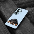 thumbnail image 4 of WIRESTER Shockproof Soft Rubber Cover Case for Samsung Galaxy S26+ / S26 Plus 6.7" 2026, Rottweiler Dog Lying Down Looking Up On Light Blue Background, 4 of 5