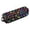 Colorful Spots, variant on Hair Tools Storage with Heat Resistant Mat- Minimalist Color Printed Curling Iron Travel Bag/Flat Iron Case for Women