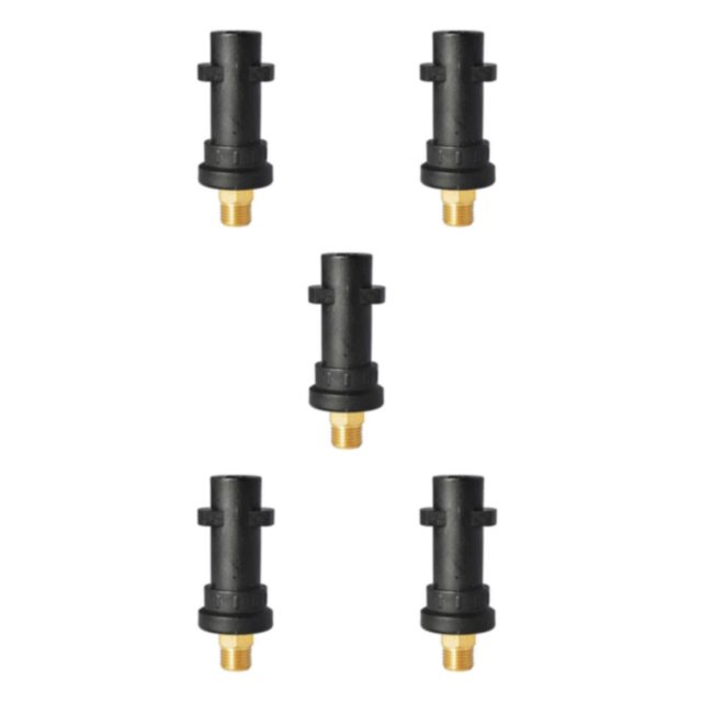 Wweixi 1pc Pressure Washer Adapter Foam Nozzle Washing Car Accessories Adapter Type A 5Set