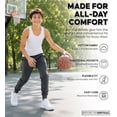 thumbnail image 3 of Brooklyn Vertical Boys 3-Pack Poly Fleece Joggers – Soft Warm Casual Pants with Pockets, Comfortable Everyday Wear, Sizes 6-20, 3 of 7