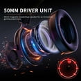 thumbnail image 3 of Casque de Jeu USB avec Microphone pour Ps4/pc/ps5/ordinateur Portable, 3 of 5
