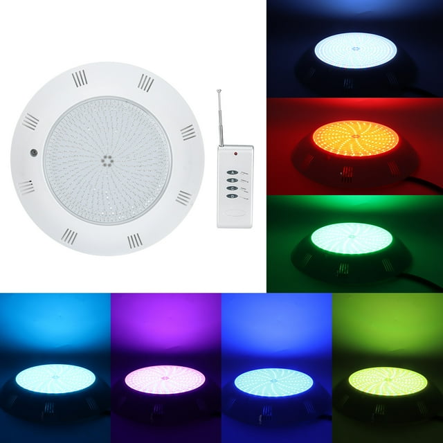 Luz Subacuática ANGGREK Con control remoto Para Piscina Iluminación de paisaje 26 cm