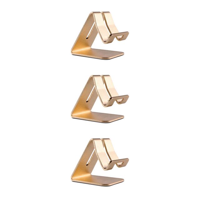Cateissary Nuevo soporte universal de aleación de aluminio para teléfono inteligente Soporte de escritorio Soporte de carga para para Type3 NO3