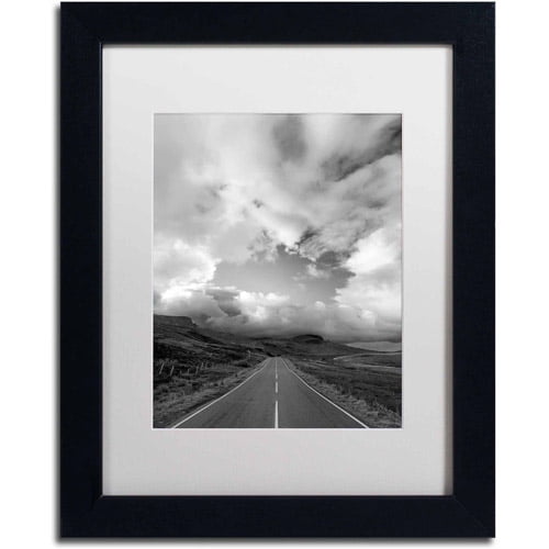 Trademark Fine Art "The Eye of Storr" Canvas Art by Philippe Sainte-Laudy, White Matte, Black Frame