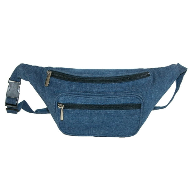 Denim shop waist bag