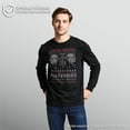 thumbnail image 2 of Men's Star Wars Lack of Cheer Ugly Christmas Sweater Long Sleeve Shirt Black Large, 2 of 9