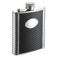 thumbnail image 1 of Monte Carbon Fiber Leather Liquor Flask - 6 oz, 1 of 1