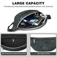 thumbnail image 4 of Fanny Pack Halloween Spider Web Pattern Waist Pack Bag,Running Cross Bag,Waterproof Large Fanny Packs for Women Men for Travel Running Hiking Cycling, 4 of 6
