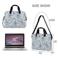 thumbnail image 3 of FORMRS 16" Laptop Bag Carrying Sleeve Case with Handle Travel Shoulder Briefcase, Blue Octopus Pattern, 3 of 8