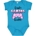 thumbnail image 3 of Inktastic Dad's Gaming Buddy Pink Controller Boys or Girls Baby Bodysuit, 3 of 5