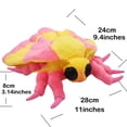 thumbnail image 2 of Realistic Rosy Maple Moth Stuffed Animal Plush Toy, Lifelike Animal Plushies, Simulation Rosy Maple Moth Doll, 2 of 8