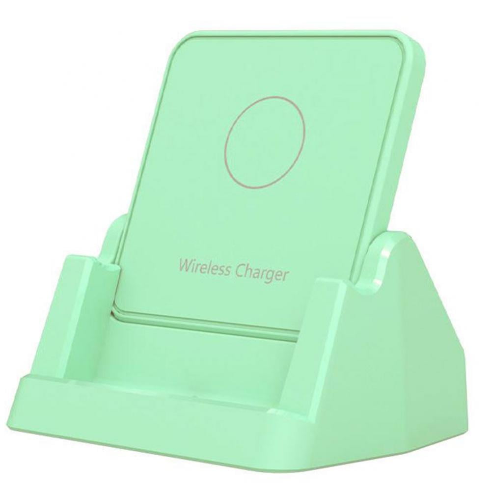 15W USB Type C Fast Wireless Charger Stand Phone Charging Pad Docking 