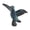 D, variant on YIFAEUX Realistic Bird Figurine Roadrunner Mannikin Hummingbird Robin Model Miniature Figure Kids Educational Flying Animal Toy Cake Topper Decoration