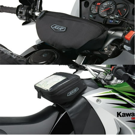 Kawasaki Klr650 Klr 650 Gas Tank Handlebar Bag Luggage Set (Best Tank Bag For Klr650)