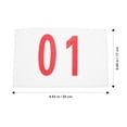 thumbnail image 4 of 10 Sheets Labels Bibs Sports Competitor Portable Number Polyester Cotton Race Running, 4 of 6
