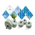 thumbnail image 5 of 400W Permanent Magnet Generator 600RPM 12V 24VAC Alternator For Vertical Or Horizontal Wind Turbine Low Start Up Torque ,Widely Use, 5 of 5