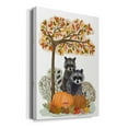 thumbnail image 2 of Raccoons On Pumpkins Under Tree Premium Gallery Wrapped Canvas - Ready to Hang, 2 of 9