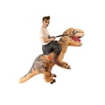 thumbnail image 3 of Inflatable Rider Costume Riding Me Fancy Dress Funny Dinosaur Dragon Funny Suit Mount Adult (Adult(150-200CM), T-Rex), 3 of 3