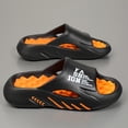 thumbnail image 7 of Bibifish Mens Slide Sandals Massage Insole Breathable Open Toe Slippers Casual Outdoor Beach Comfort Shoes, 7 of 7