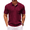 Wine Red, variant on COOFANDY Men's Knit Polo Shirts Short Sleeve Vintage Polo Shirt Textured Polo T Shirt Classic Golf Shirt