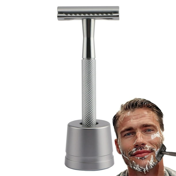 Glowie Care Maquinilla de Afeitar, La Maquinilla de Afeitar de Seguridad de GIowie Care, Maquinilla de Afeitar para Afeitar Pieles Sensibles, Para Barba, Piernas, Bikini, Depilación Púbica, Maquinilla