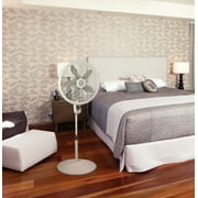 Lasko Elegance & Performance 18 Pedestal Fan with Remote, 54.5 H, White, 1850, New
