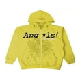 thumbnail image 1 of Spider Web Print Women‘s Zip Hoodies with Long Sleeves and Oversized Fit, 1 of 4