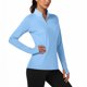 thumbnail image 5 of V Cuello 3/4 Manga Tops para las Mujeres Camisas de Entrenamiento con Protección Solar, Camisetas de Moda Primavera Verano Blusas de Túnica para Uso Diario, 5 of 7