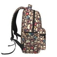 thumbnail image 3 of Balery rock record music Skull Mochila Escolar Impresa, Mochila Ligera para Viajes Casual, Mochila Duradera y Cómoda Multifuncional, Mochila para Laptop-One Size, 3 of 5