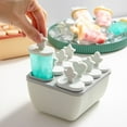 thumbnail image 2 of WHEANG Ice Children's Ice Box Home Popsicle Popsicle Homemade Ice Cube Sorbet Ice Tray, 2 of 5