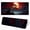 Darkness Red Moon, variant on Desk Pad Darkness Red Moon Desk Mat for Keyboard and Mouse, Large XXL Gaming Mouse Pad with Stitched Edges for Work Game Office, 35.43 x 15.75 in