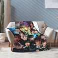 thumbnail image 4 of Blanket Colby Brock Soft and Comfortable Wool Fleece Throw Blankets Gift for Home Decoration Sofa Office car Camping Yoga Travel Home Decoration Cozy Plush Beach, 4 of 5