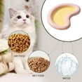 thumbnail image 4 of Cuenco de comida para gatos de cerámica, platos poco profundos de comida para gatos para gatos de interior, cuenco de agua para gatos, 4 of 5