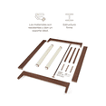 thumbnail image 2 of Box Matrimonial Nooz Cama Soporte Extra Plain Madera, 2 of 6