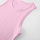thumbnail image 5 of Tank Top Y Shorts Conjunto Niñas Moda Casual Color Sólido Algodón sin Mangas Cuello Redondo Top Y Cintura Elástica Shorts Conjunto de Dos Piezas Tank Tops Largos, 5 of 7